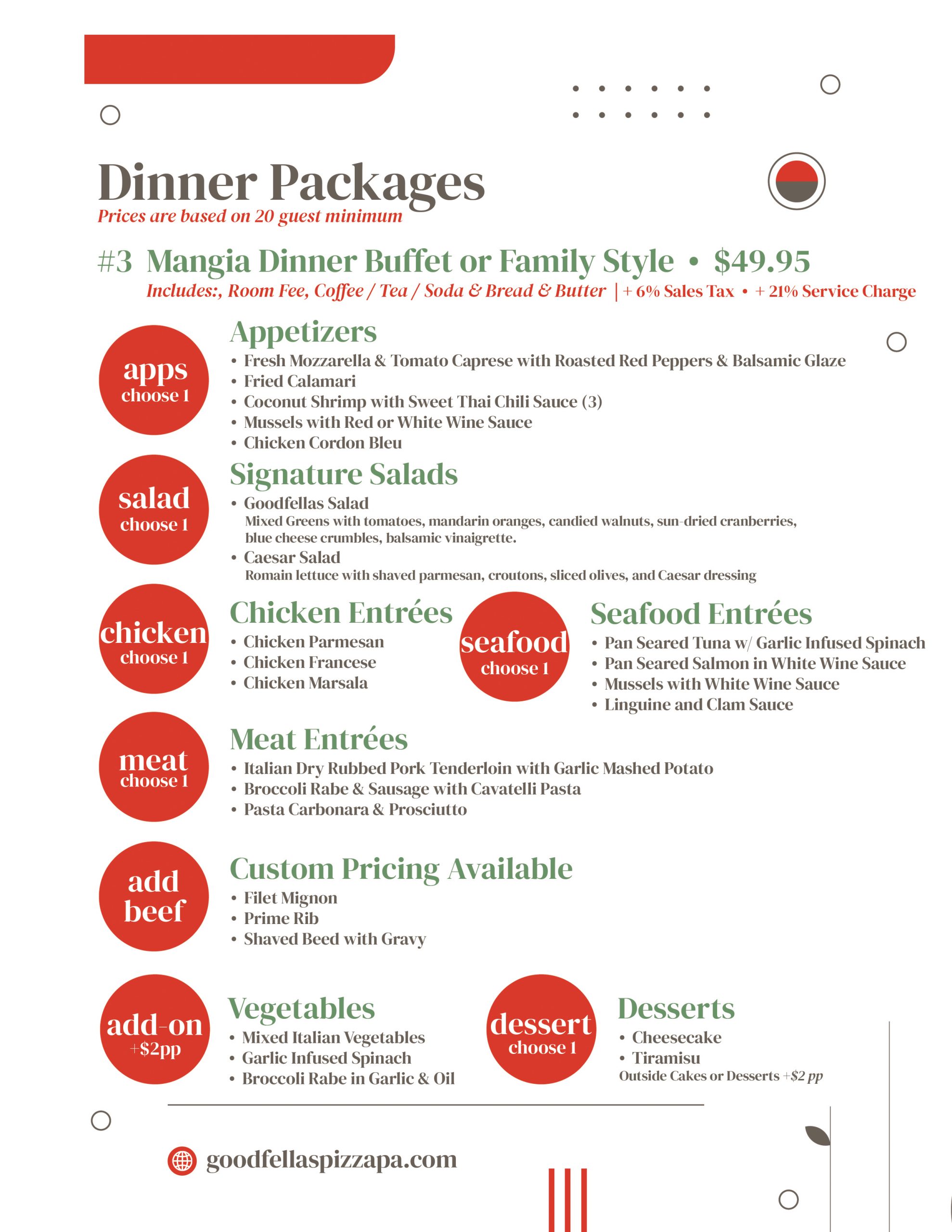 7 Chef Flat Marketing pack Brochure