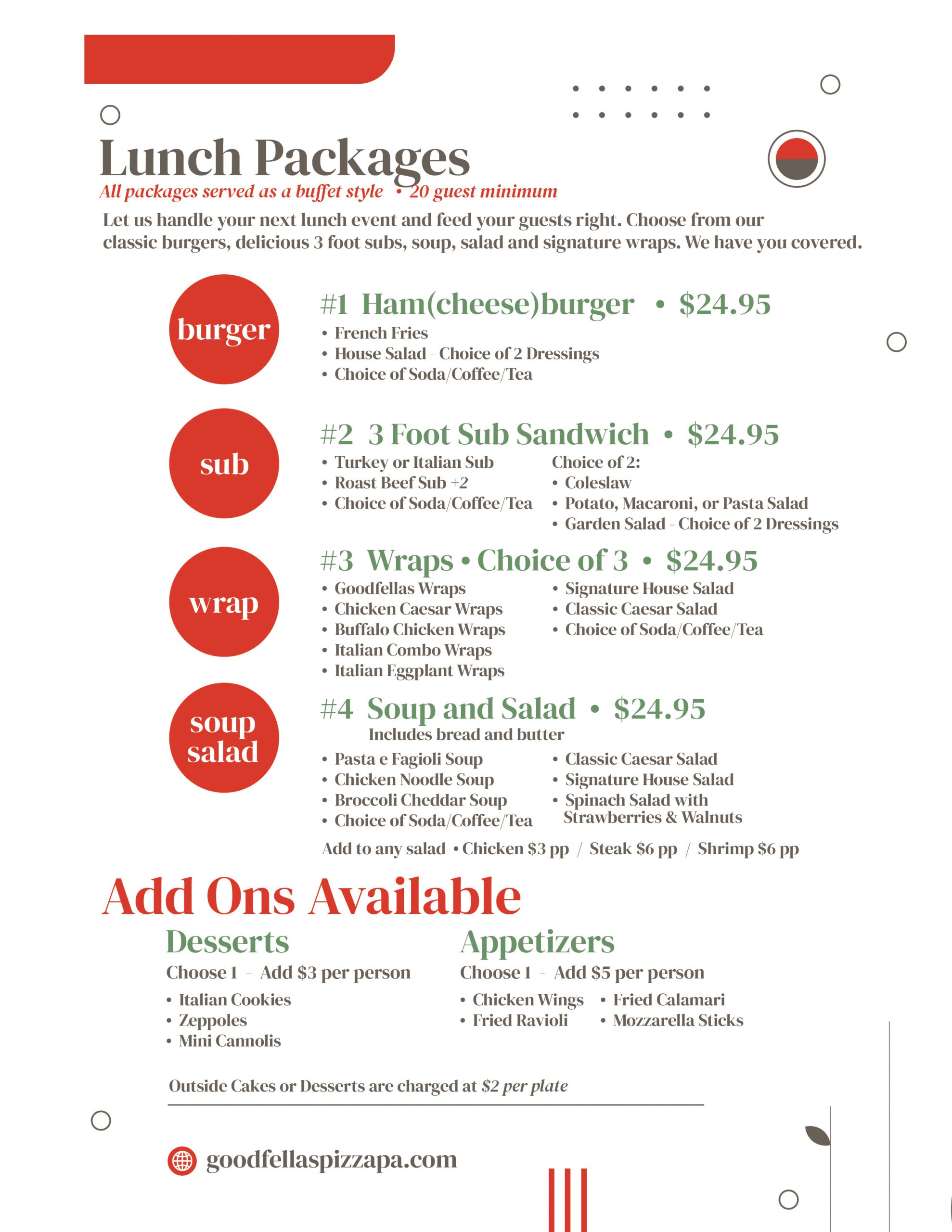 7 Chef Flat Marketing pack Brochure
